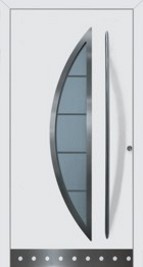 front entrance door style 45 with crescent shape